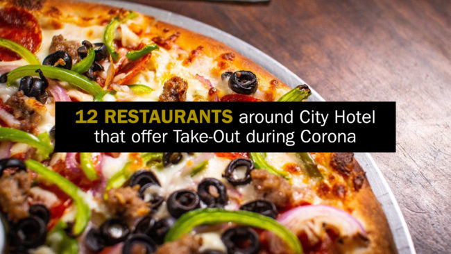 Restaurants around City Hotel that offer Take Away