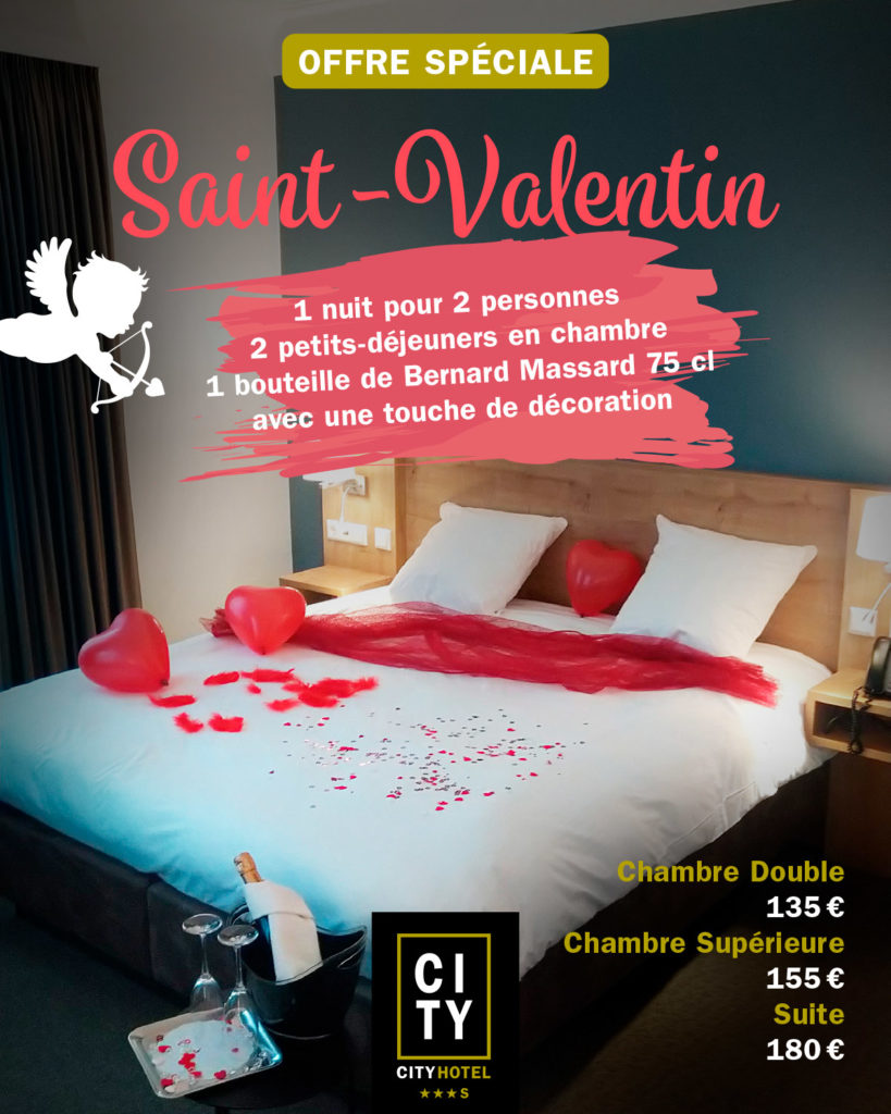 Offre Spéciale Saint Valentin City Hotel Luxembourg 